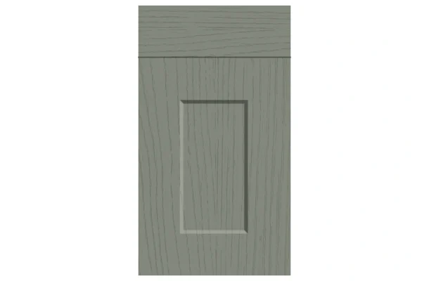 Cambridge replacement kitchen door and drawer front in Paint Flow Matt Sage Green 1