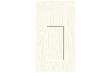 Cambridge replacement kitchen door and drawer front in Paint Flow Matt White 2