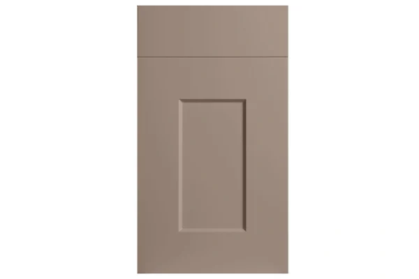 Cambridge replacement kitchen door and drawer front in Supermatt Cashmere