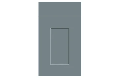 Cambridge replacement kitchen door and drawer front in Supermatt Mood Grey 1