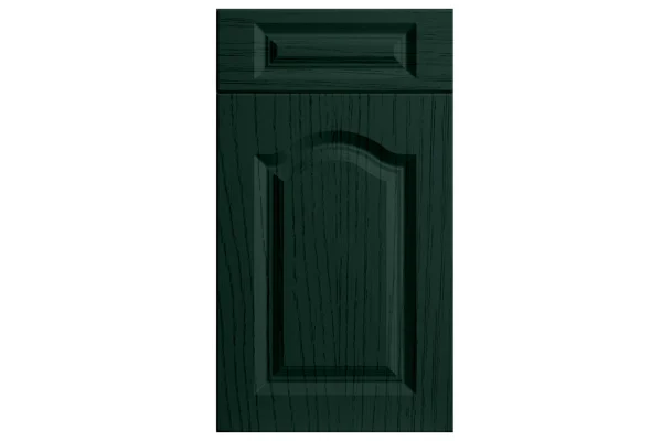 Canterbury replacement kitchen door and drawer front in Paint Flow Matt Fir Green 2