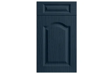 Canterbury replacement kitchen door and drawer front in Paint Flow Matt Indigo Blue 1