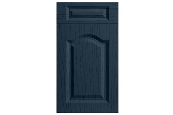 Canterbury replacement kitchen door and drawer front in Paint Flow Matt Indigo Blue 1