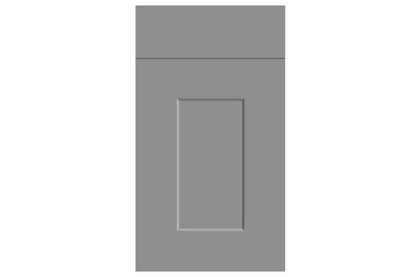 Carrick replacement kitchen door and drawer front in High Gloss Dust Grey