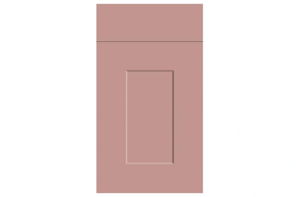 Carrick replacement kitchen door and drawer front in Matt Blush Pink