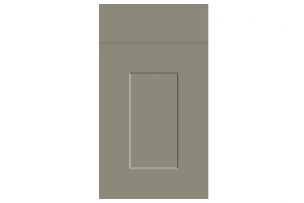 Carrick replacement kitchen door and drawer front in Matt Dakkar