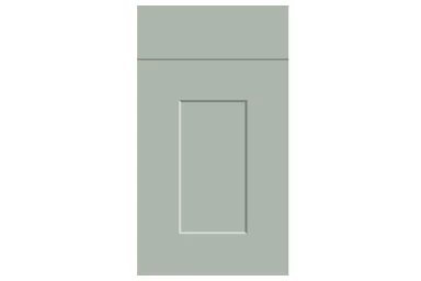 Carrick replacement kitchen door and drawer front in Matt Pistachio Green 2