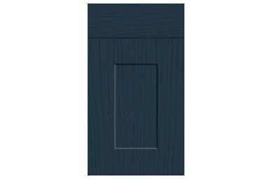 Carrick replacement kitchen door and drawer front in Paint Flow Matt Indigo Blue 1