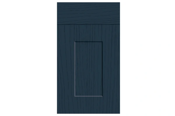 Carrick replacement kitchen door and drawer front in Paint Flow Matt Indigo Blue 1