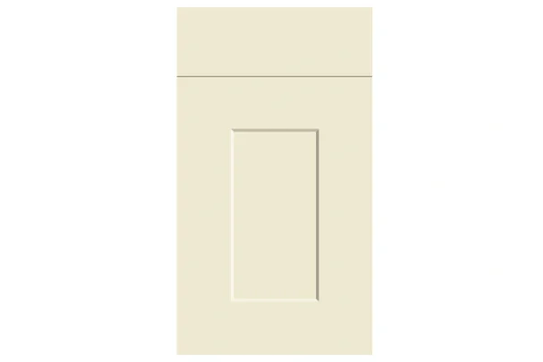 Carrick replacement kitchen door and drawer front in Supermatt Alabaster