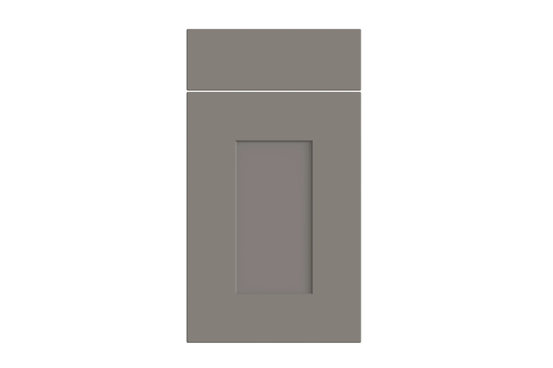 kitchen-door-carrick-supermatt-dust-grey-p-1 Carrick replacement kitchen door and drawer front in Supermatt Dust Grey