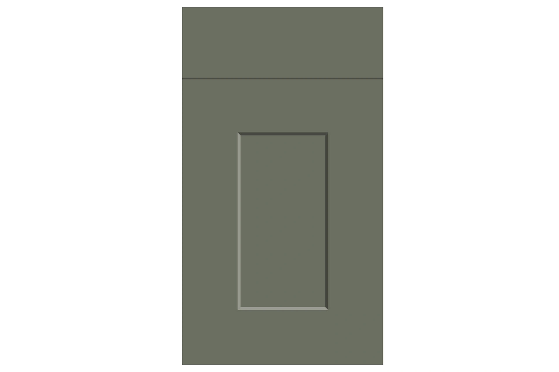 kitchen-door-carrick-supermatt-smoke-green-p-1 Carrick replacement kitchen door and drawer front in Supermatt Smoke Green