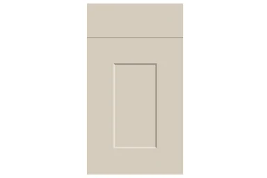 Carrick replacement kitchen door and drawer front in Supermatt Taupe Grey 1