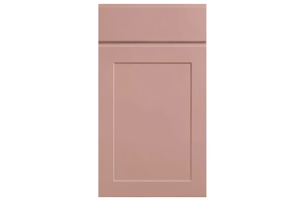 Elland replacement kitchen door and drawer front in Matt Blush Pink