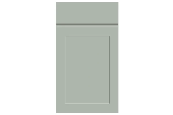 Elland replacement kitchen door and drawer front in Matt Pistachio Green 1