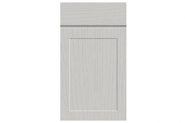 Elland replacement kitchen door and drawer front in Paint Flow Matt Light Grey 1