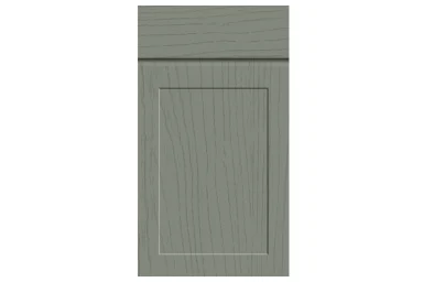 Elland replacement kitchen door and drawer front in Paint Flow Matt Sage Green 1