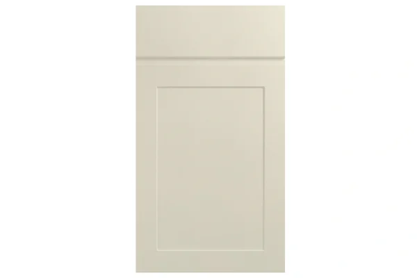 Elland replacement kitchen door and drawer front in Supermatt Alabaster 1