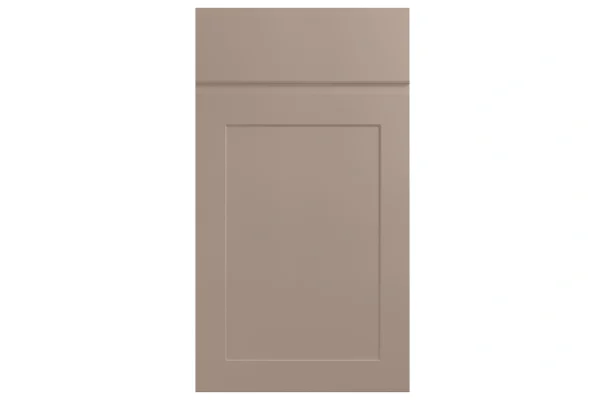 Elland replacement kitchen door and drawer front in Supermatt Cashmere