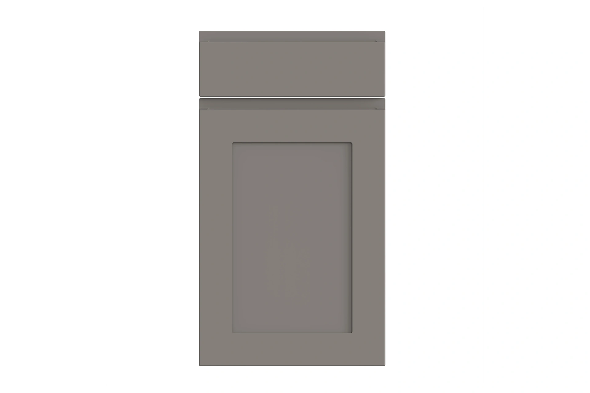 kitchen-door-elland-supermatt-dust-grey-p-1 Elland replacement kitchen door and drawer front in Supermatt Dust Grey