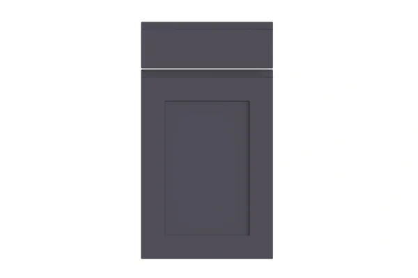 Elland replacement kitchen door and drawer front in Supermatt Indigo Blue