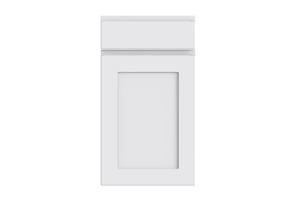 Elland replacement kitchen door and drawer front in Supermatt White