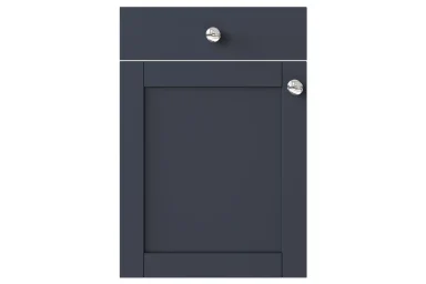 Waterford replacement kitchen door and drawer front in Suppermatt Indigo Blue C Op 1