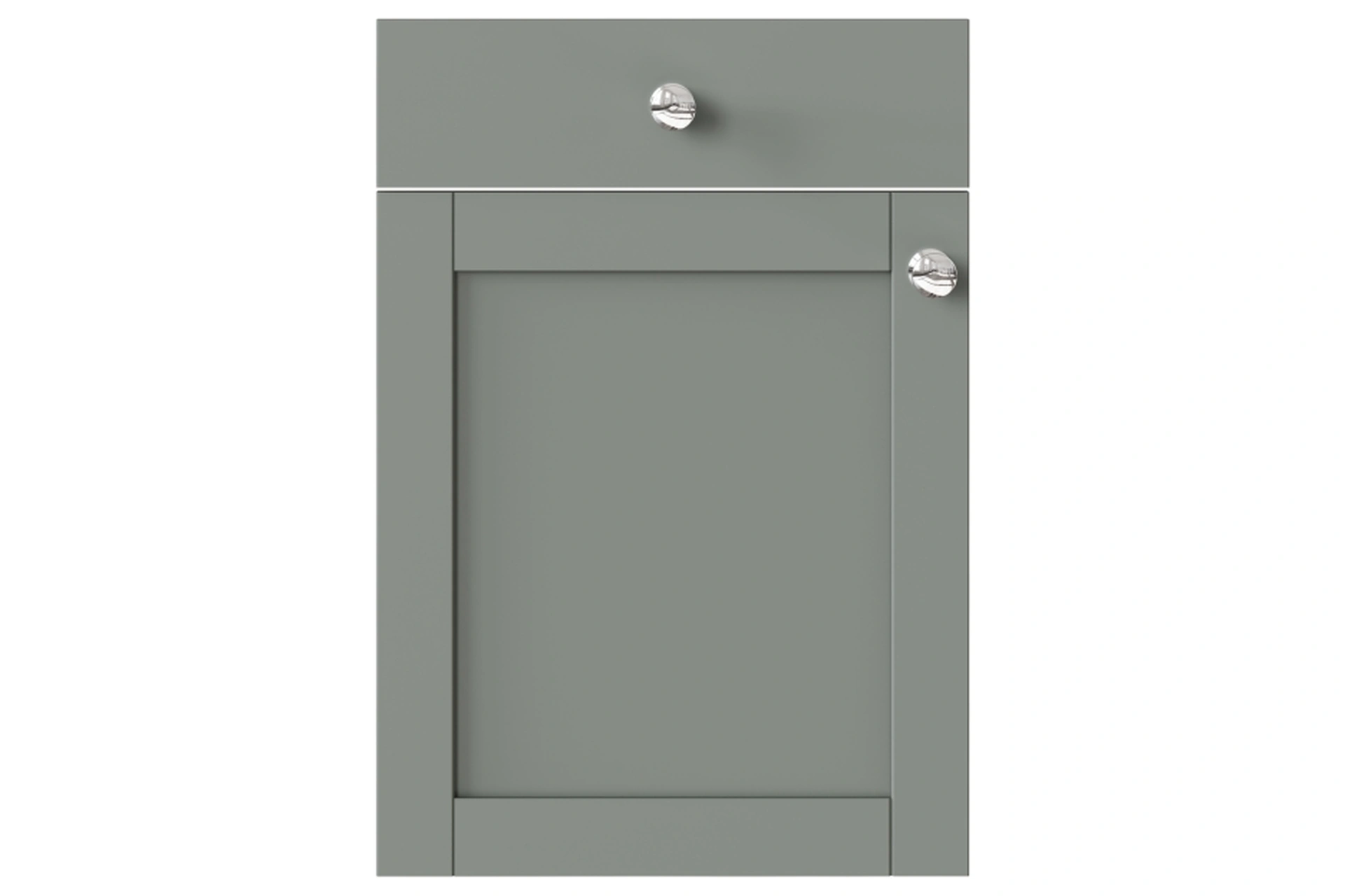 kitchen-door-waterford-suppermatt-sage-green-c-op-1 Waterford replacement kitchen door and drawer front in Suppermatt Sage Green C Op 1