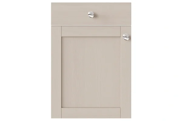Waterford replacement kitchen door and drawer front in Woodgrain Cashmere C Op 1