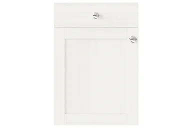Waterford replacement kitchen door and drawer front in Woodgrain White C Op 1