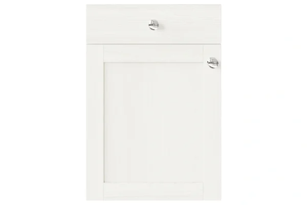 Waterford replacement kitchen door and drawer front in Woodgrain White C Op 1