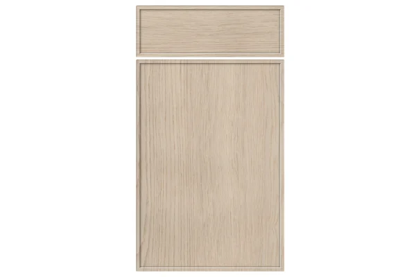 Aysgarth replacement kitchen door and drawer front in Cremona Oak Cotta