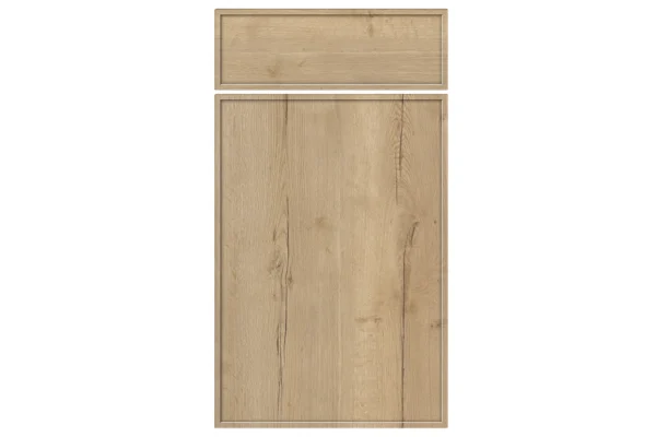 Aysgarth replacement kitchen door and drawer front in Halifax Natural Oak