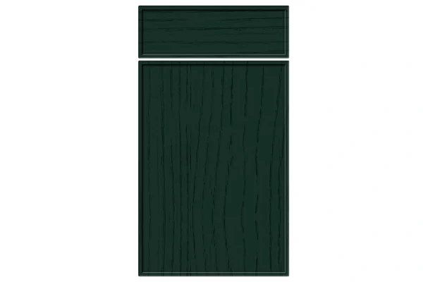 Aysgarth replacement kitchen door and drawer front in Paint Flow Matt Fir Green