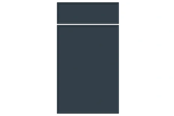 Aysgarth replacement kitchen door and drawer front in Supermatt Indigo Blue