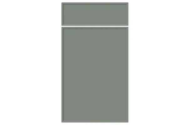 Aysgarth replacement kitchen door and drawer front in Supermatt Sage Green