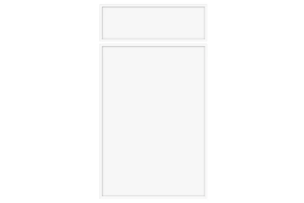Aysgarth replacement kitchen door and drawer front in Supermatt White