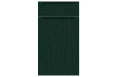 Chelsea replacement kitchen door and drawer front in Paint Flow Matt Fir Green 2