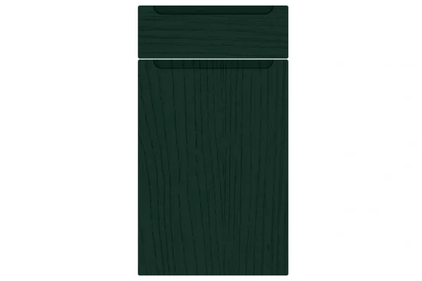 Chelsea replacement kitchen door and drawer front in Paint Flow Matt Fir Green 2