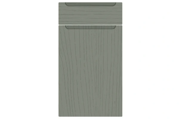Chelsea replacement kitchen door and drawer front in Paint Flow Matt Sage Green 2