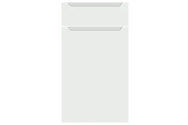 Chelsea replacement kitchen door and drawer front in Satin White