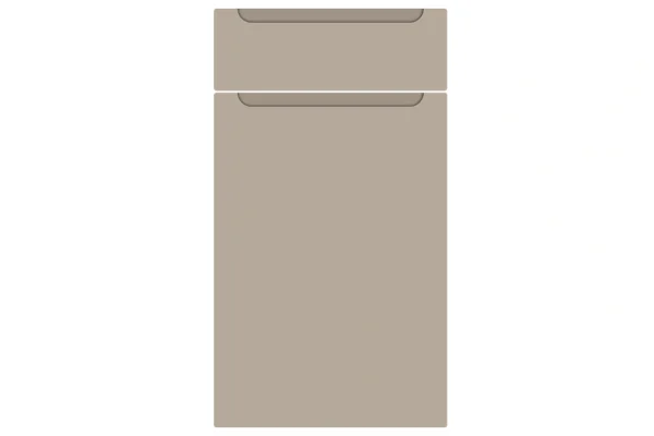 Chelsea replacement kitchen door and drawer front in Supermatt Cashmere