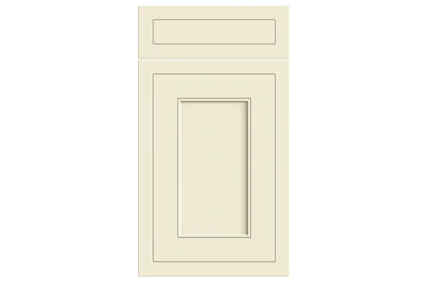 Helmsley replacement kitchen door and drawer front in Alabaster