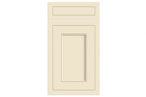Helmsley replacement kitchen door and drawer front in Ivory