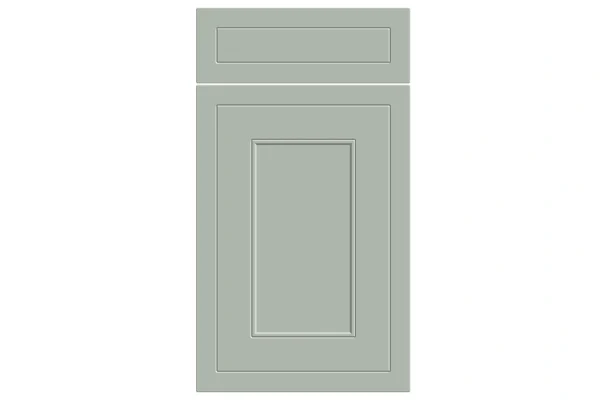 Helmsley replacement kitchen door and drawer front in Matt Pistachio Green