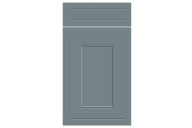 Helmsley replacement kitchen door and drawer front in Supermatt Mood Grey 1