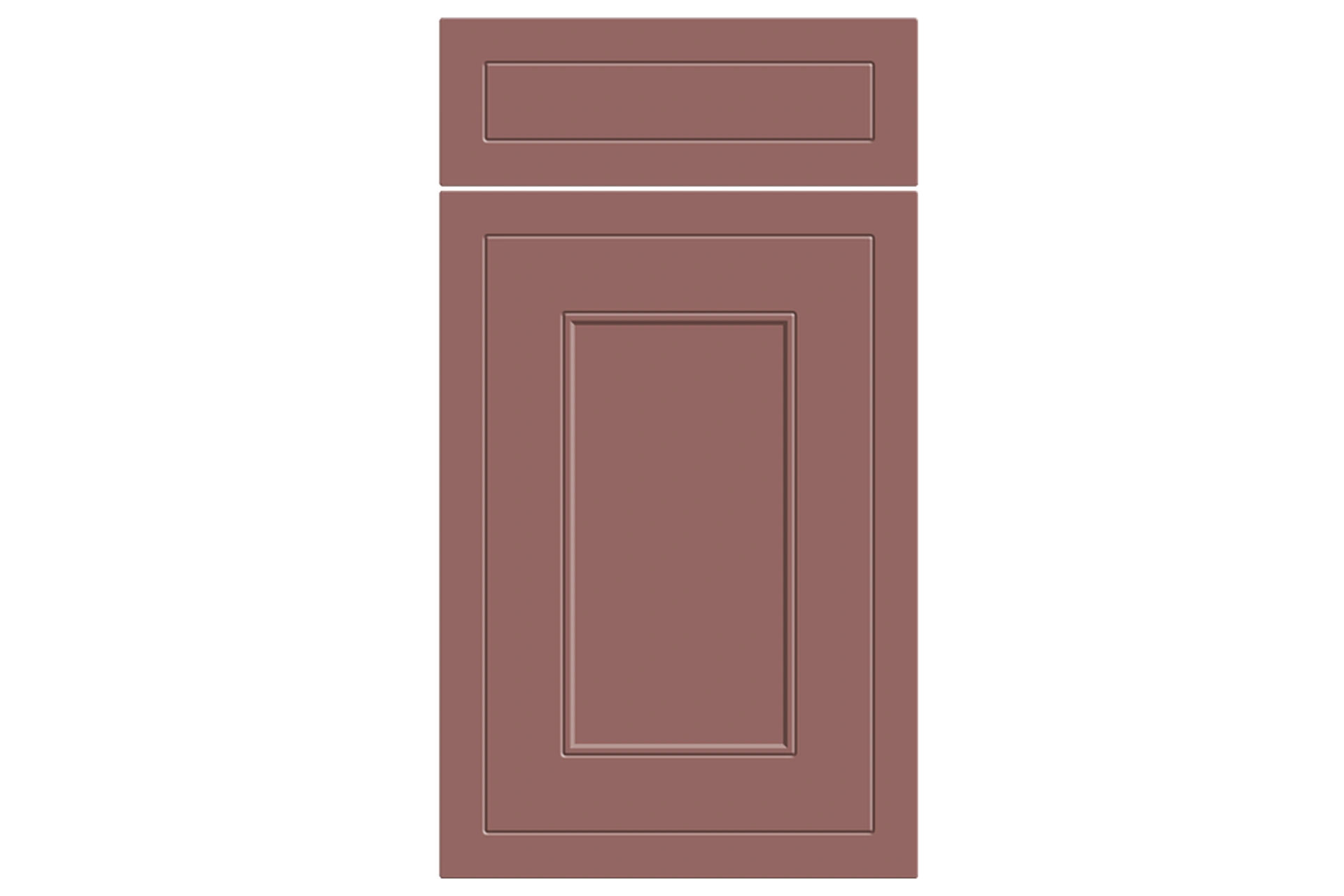 kitchen-door-helmsley-supermatt-rusty-red-p-1 Helmsley replacement kitchen door and drawer front in Supermatt Rusty Red