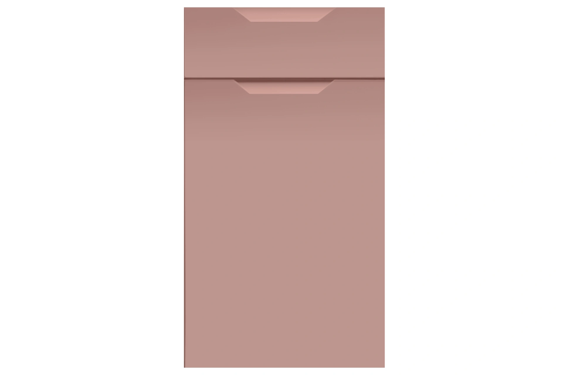 kitchen-door-integra-matt-blush-pink-p-1 Integra replacement kitchen door and drawer front in Matt Blush Pink
