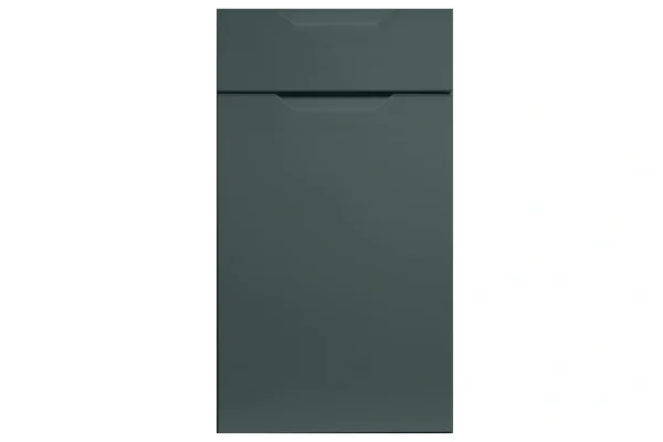 Integra replacement kitchen door and drawer front in Matt Kombu Green