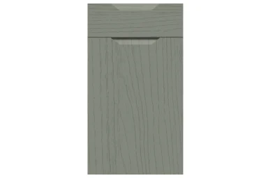 Integra replacement kitchen door and drawer front in Paint Flow Matt Sage Green 2